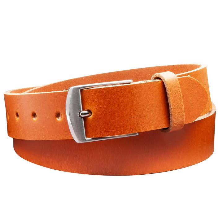 35 mm bælte fremstillet i Tyskland EH49-VL-Cognac for engroshandel hos A-Venten GmbH