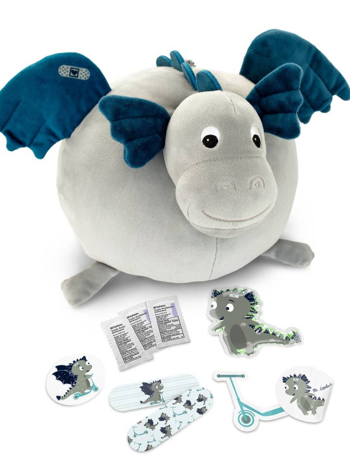 BOO BOO BALL Huggable First-Aid Kit MR. LIZARBOCKER for wholesale by Boo Boo Ball USA