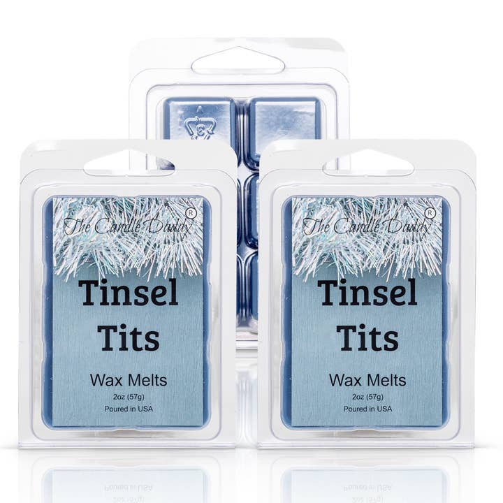 The Candle Daddy - Wholesale Wax Melt - Tinsel Tits - Mountain Top Tease Scented Melt- Maximum Scent