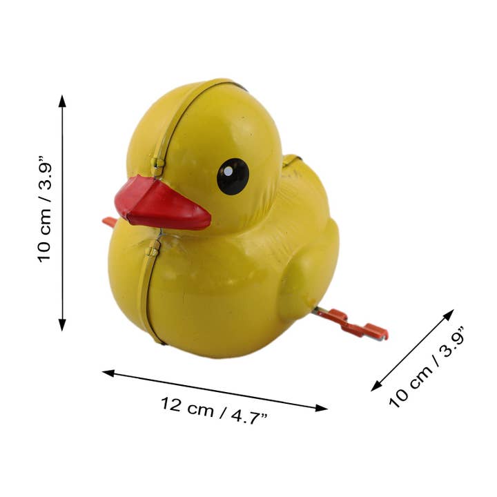 Tribal Trade GmbH - Wholesale Classic Toy - Kids - Tin toy duck rubber duck tin duck
