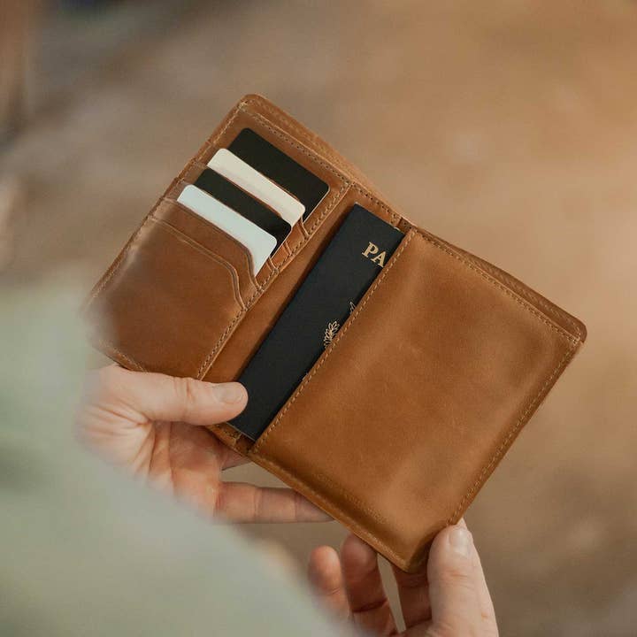 Noonday Collection - Wholesale Travel Wallet - Leather Travel Companion