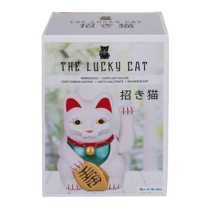 Out of the blue KG – wholesale Decorative figurine – Waving cat,