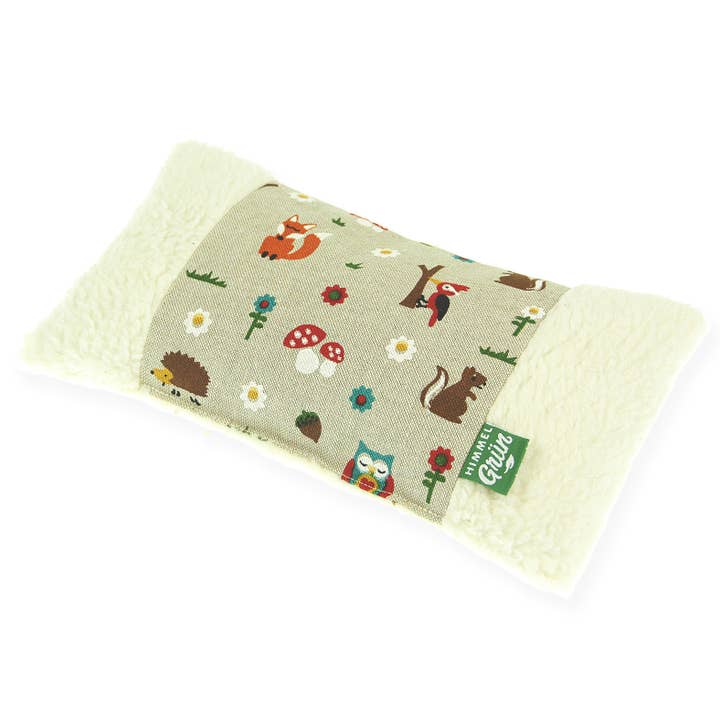 Himmelgrün GmbH - Venta al por mayor Fundas de almohada - Niños y bebés - Cojín mijo con pelo de algodón - animales del bosque