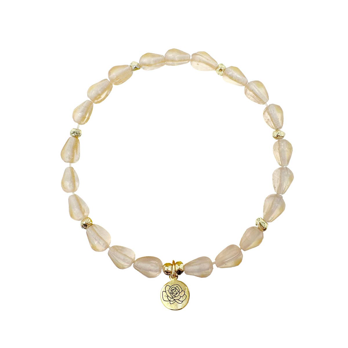 WorldFinds - Wholesale Charm/Dangle Bracelet - June • Birth Flower Bracelet2