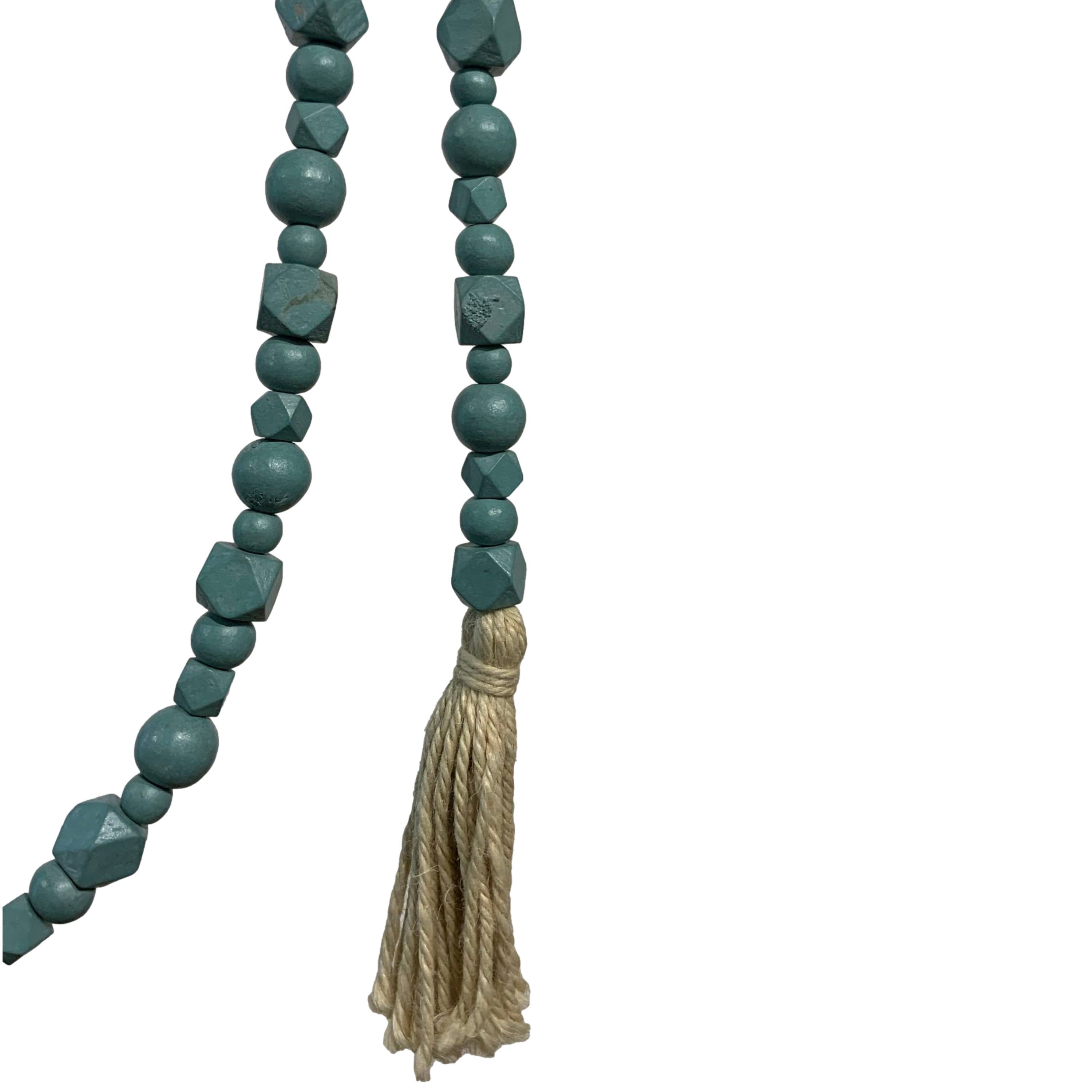 Wilco Home - Wholesale Slingers - 90" WD BOHO Bead Garland voor Kerstmis, herfst en elke dag15