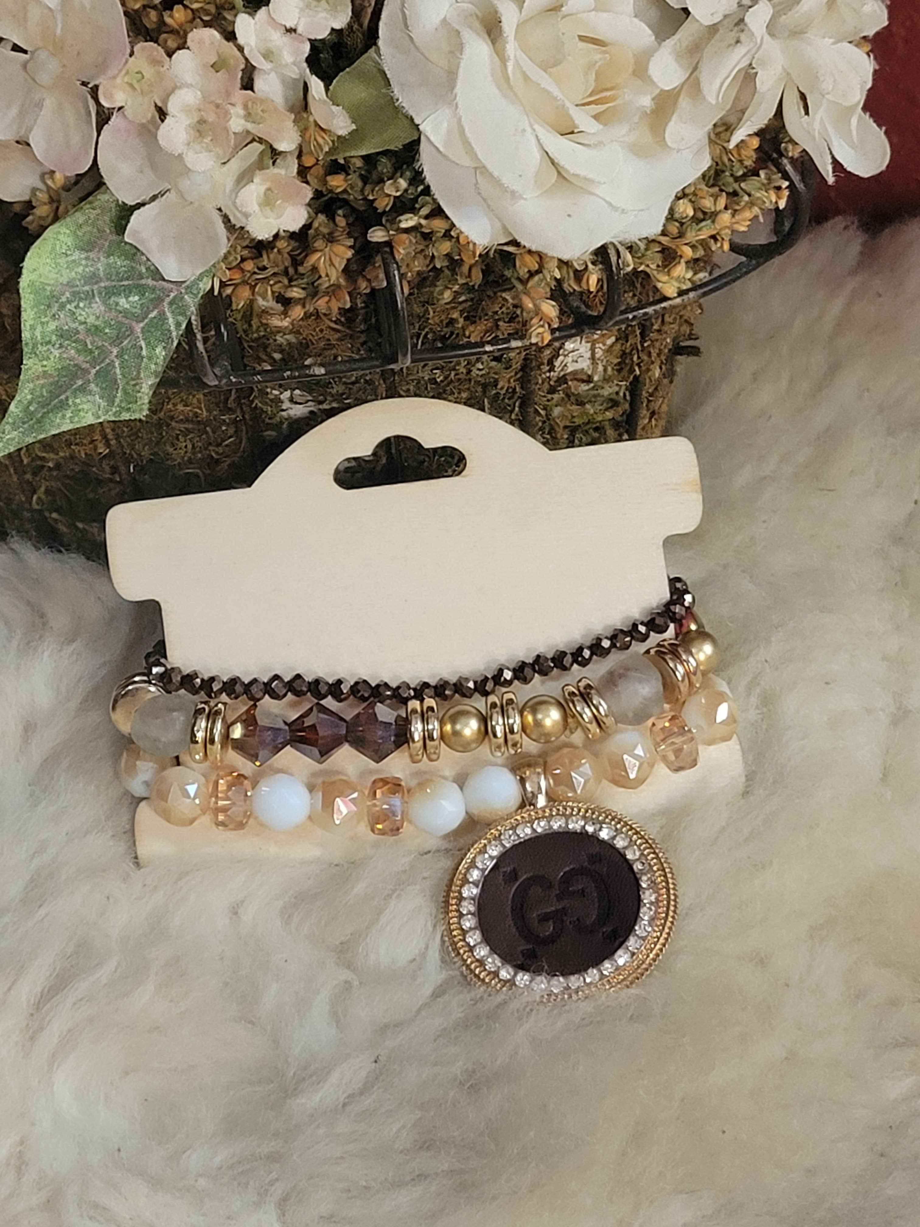 Upcycled Always & Forever accessories - Wholesale Jewelry Set - Upcycled small stacks - last ones available 7