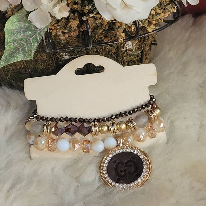 Upcycled Always & Forever accessories - Wholesale Jewelry Set - Upcycled small stacks - last ones available 7