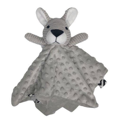 Kangaroo Comforter - Grey - 30cm for wholesale by ES Kids