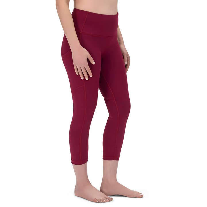 Rocky - Wholesale Athletic/lounge leggings – Women's - High Waisted Yoga Leggings Women Activewear 22" inseam Capri3