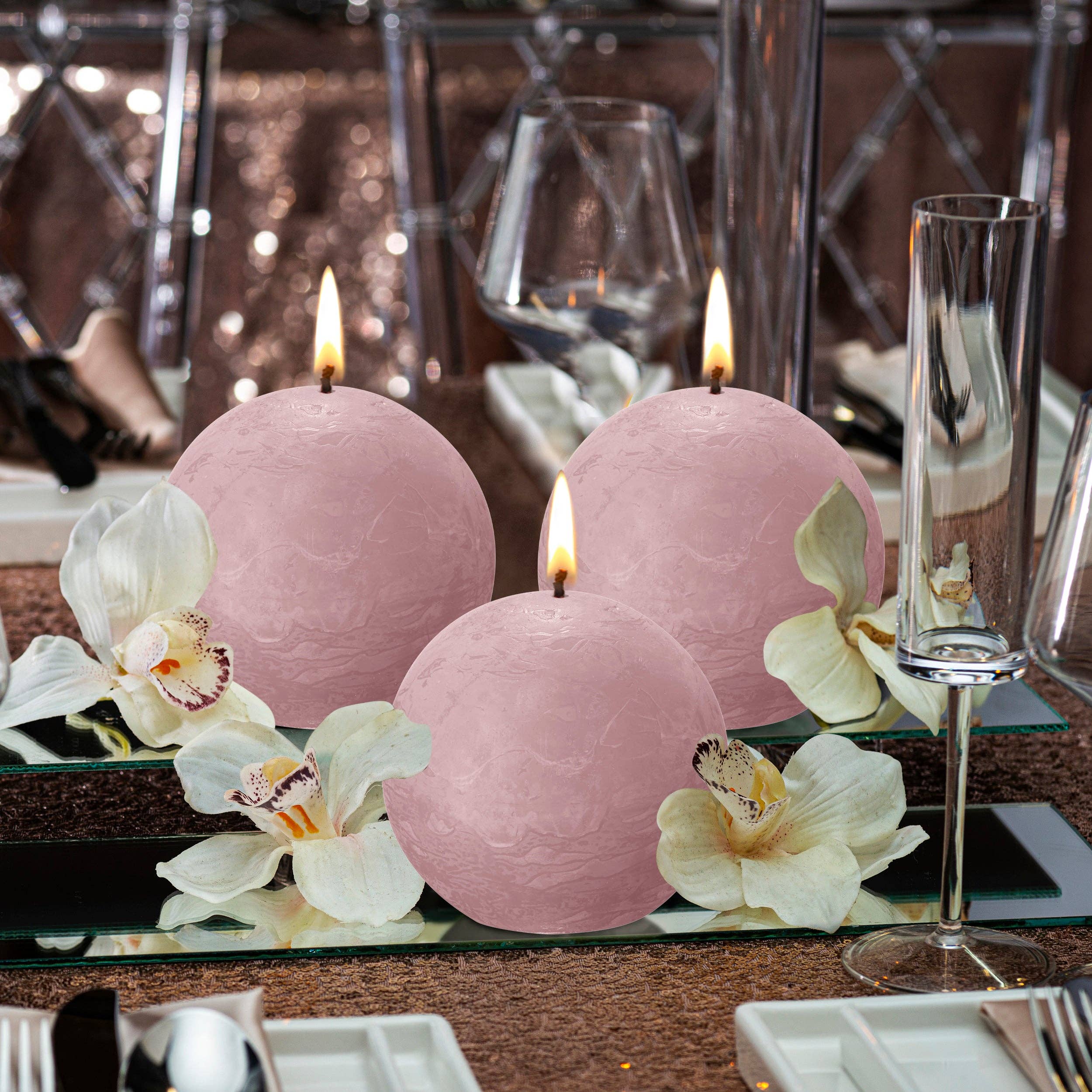 BOLSIUS – Velas de decoração por atacado – 6 Velas rústicas 3" - Inperfuted - Natural - Eco-Friendly - Cera Plant-Based - **Vendido Individualmente106