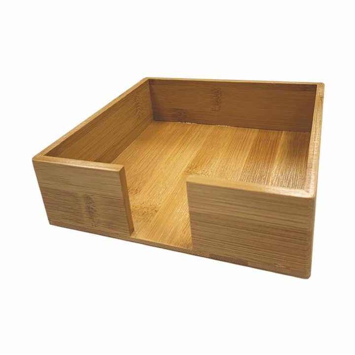 Paperproducts Design • Ambiente - Wholesale Napkin Holder - LUNCH BAMBOO WOOD NAPKIN CADDY0
