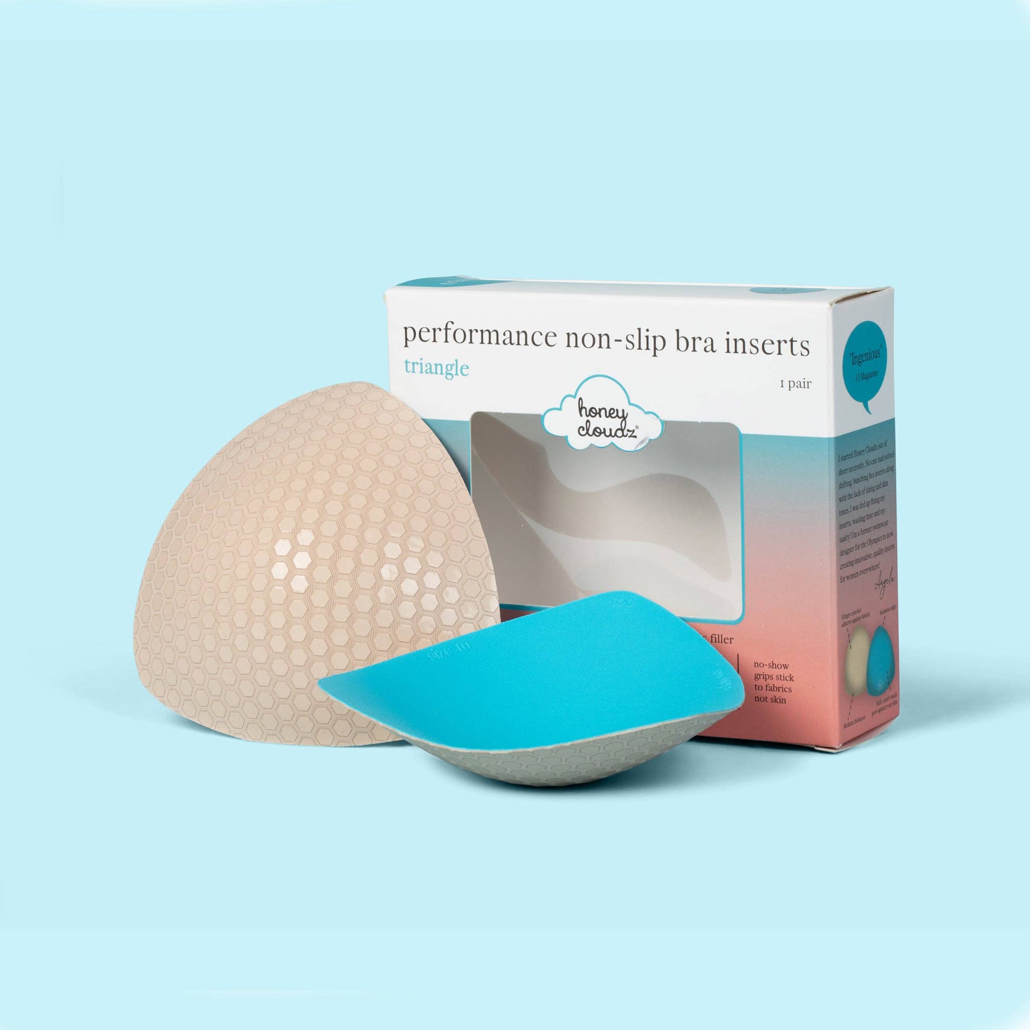 Honey Cloudz - Wholesale Bra Inserts - Women's - Triangle Classic Bra Inserts0