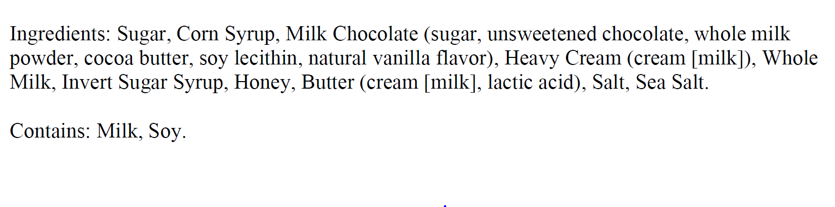 Gig Harbor Candy Company – Großhandel Süßigkeiten mit Schokoglasur – Zartbitterschokolade Meersalz-Karamellen - 9 Stück7