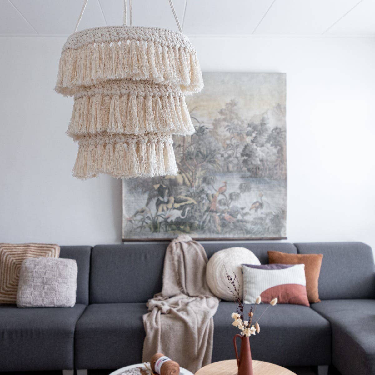 Hoooked Yarns - Wholesale DIY Craft Kit - DIY Crochet Kit Lampshade Penelli