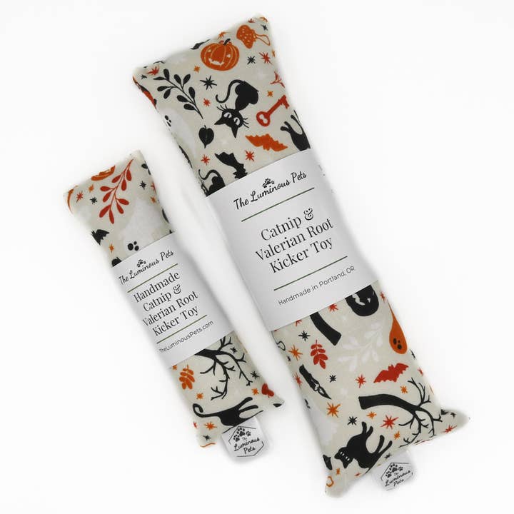 Katzenspielzeug mit Bio-Katzenminze und Baldrianwurzel | Halloween | Herbst für den Großhandel von The Luminous Pets