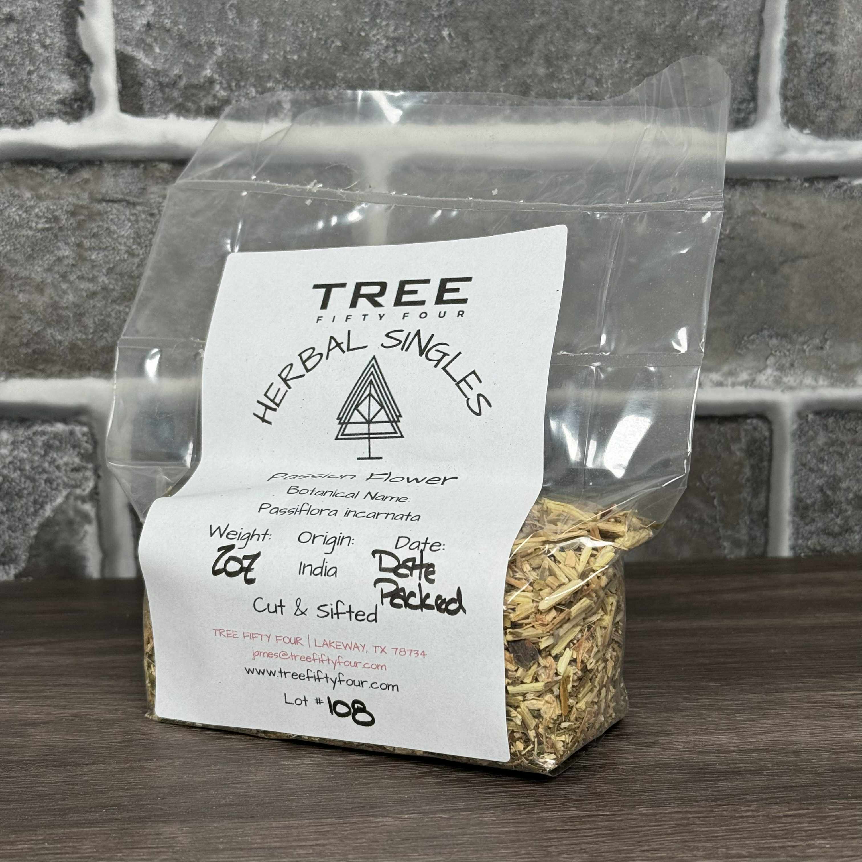 Tree Fifty Four - Wholesale Loose Tea - Passion Flower | 2oz - 1 KG | Bulk Herbs0