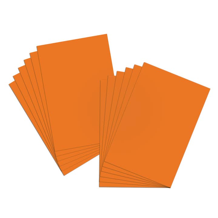 BAZIC Products - Wholesale Poster Board - 22" X 28" Poster Board Fluorescent - Orange (25 Sheet/Box)