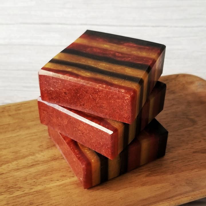 Pretty Soap Co. - Wholesale Bar Soap - Sherlock's Study Handcrafted Soap | Warm Library Scent3