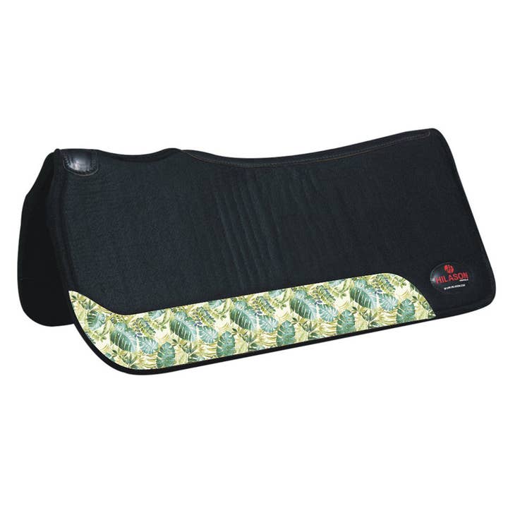 HILASON - Wholesale Horseback Riding Gear - HILASON 31 In X 30 In Western Horse 100% Wool Felt Saddle Pad16