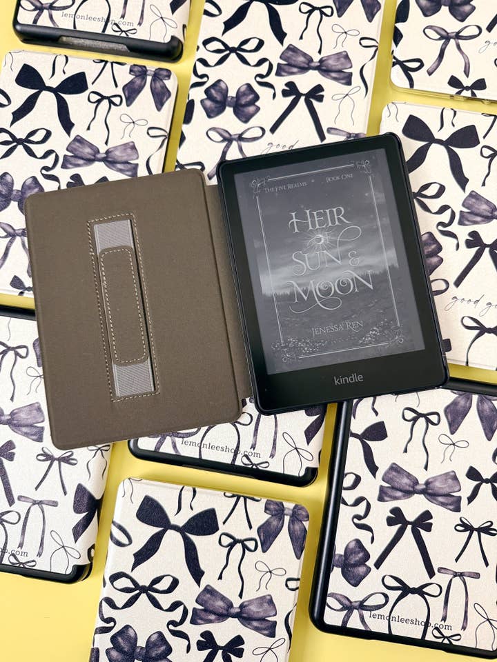 Kindle Case Cover for Kindle 11th + 12th Paperwhite or Kindle Basic - Good Girl Bows for wholesale by LemonLee