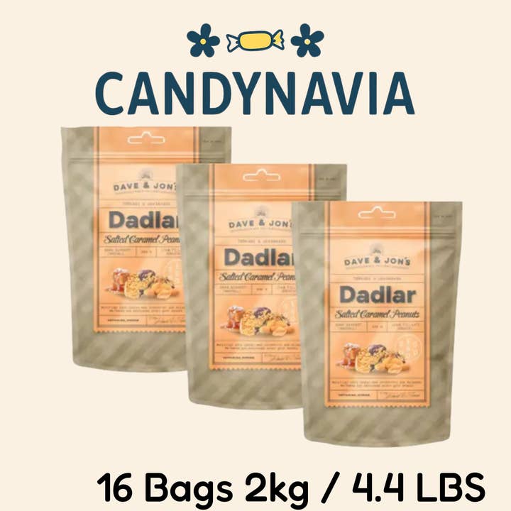 Candynavia - Wholesale Gummy - Dave & Jon's Dates Salted Caramel Peanuts Swedish Snacks1