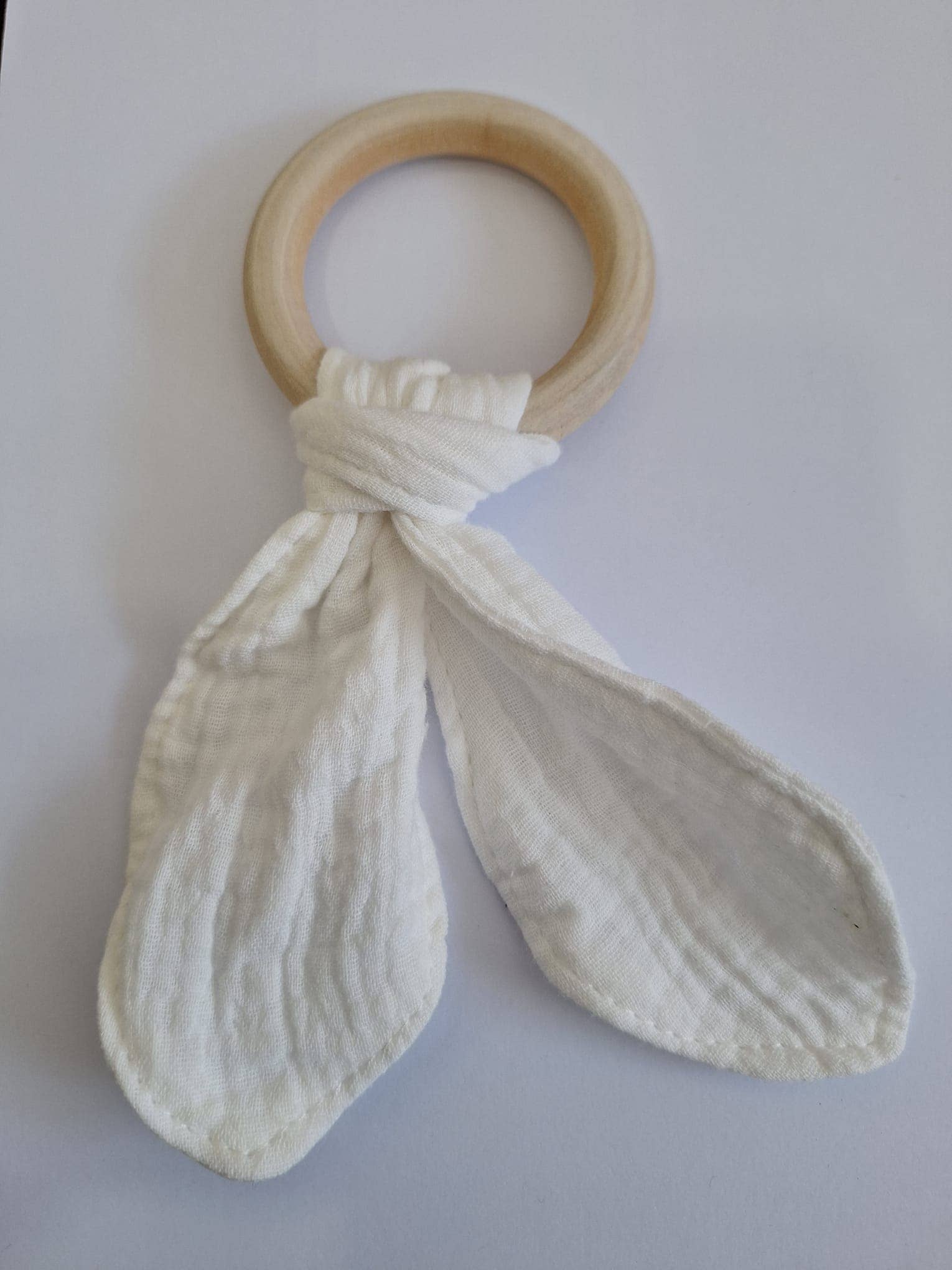 Cotton Socks - Wholesale Teether (Not Clip-On) - Baby - MC-04 Organic Cotton Muslin Teether 16 cm x 8 cm5