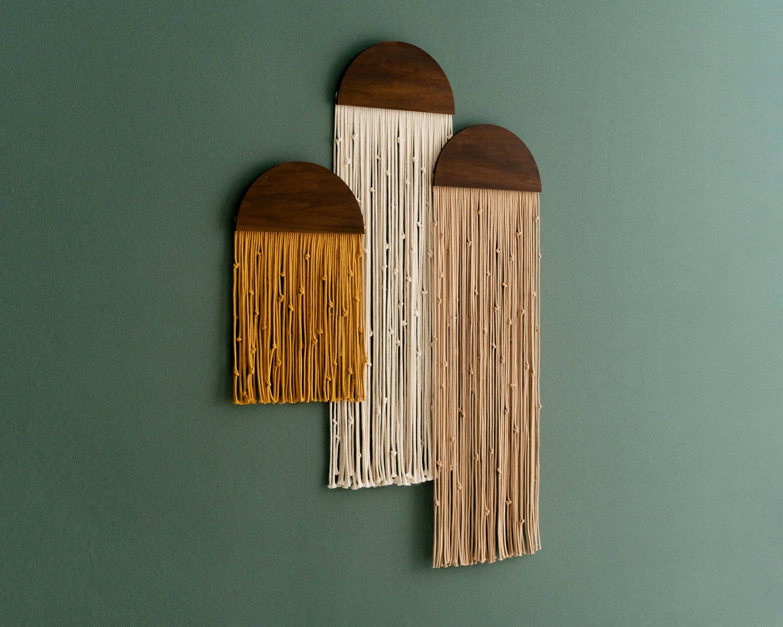 MinhandBros - Wholesale Wall art set - Macrame Wall Hanging for Farmhouse Style Home Decor V45