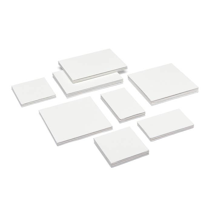 Canvas Panels – Multi-Size Set (28 Pack) for wholesale by KINGART