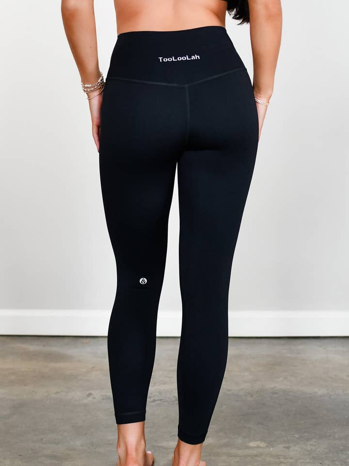TooLooLah - Wholesale Athletic/Lounge Leggings - Women's - Pure Move Classic Leggings - Black6