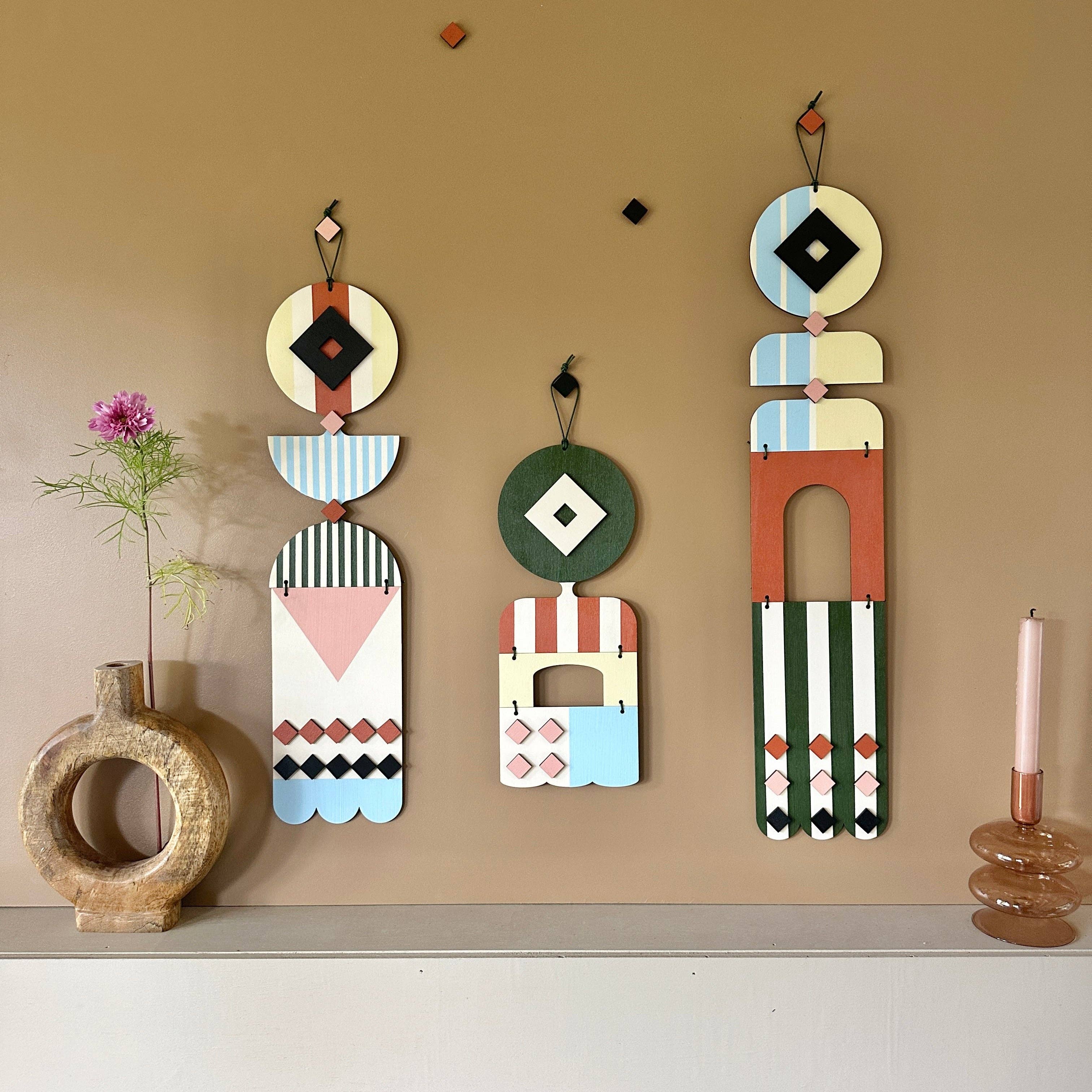 We Are Lunarium Ltd - Wholesale Dimensionele/3D-muurkunst - Abstracte kunst aan de muur - ongebruikelijk decor - geometrische wandsculptuur8