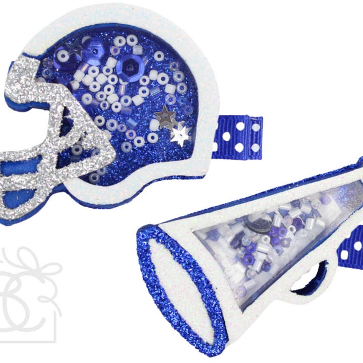 12 Collegiate Shakers - 6 Helmets & 6 Megaphones for wholesale by Beyond Creations, LLC