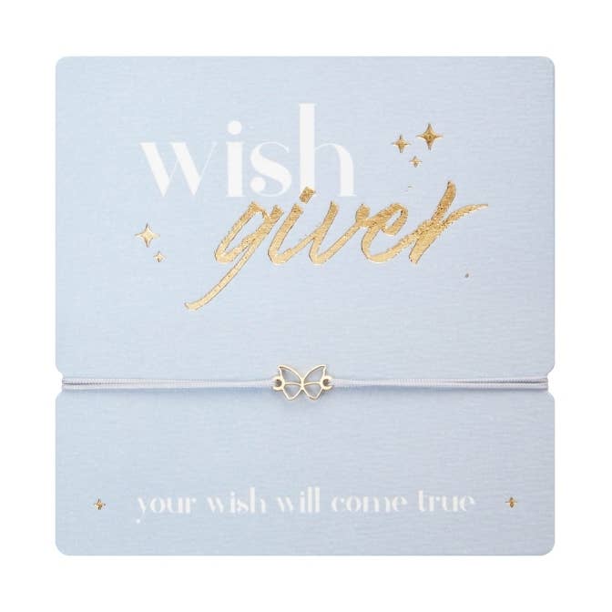 Armband Wensgever Verguld Vlinder voor wholesale door Crystals by HCA Jewellery