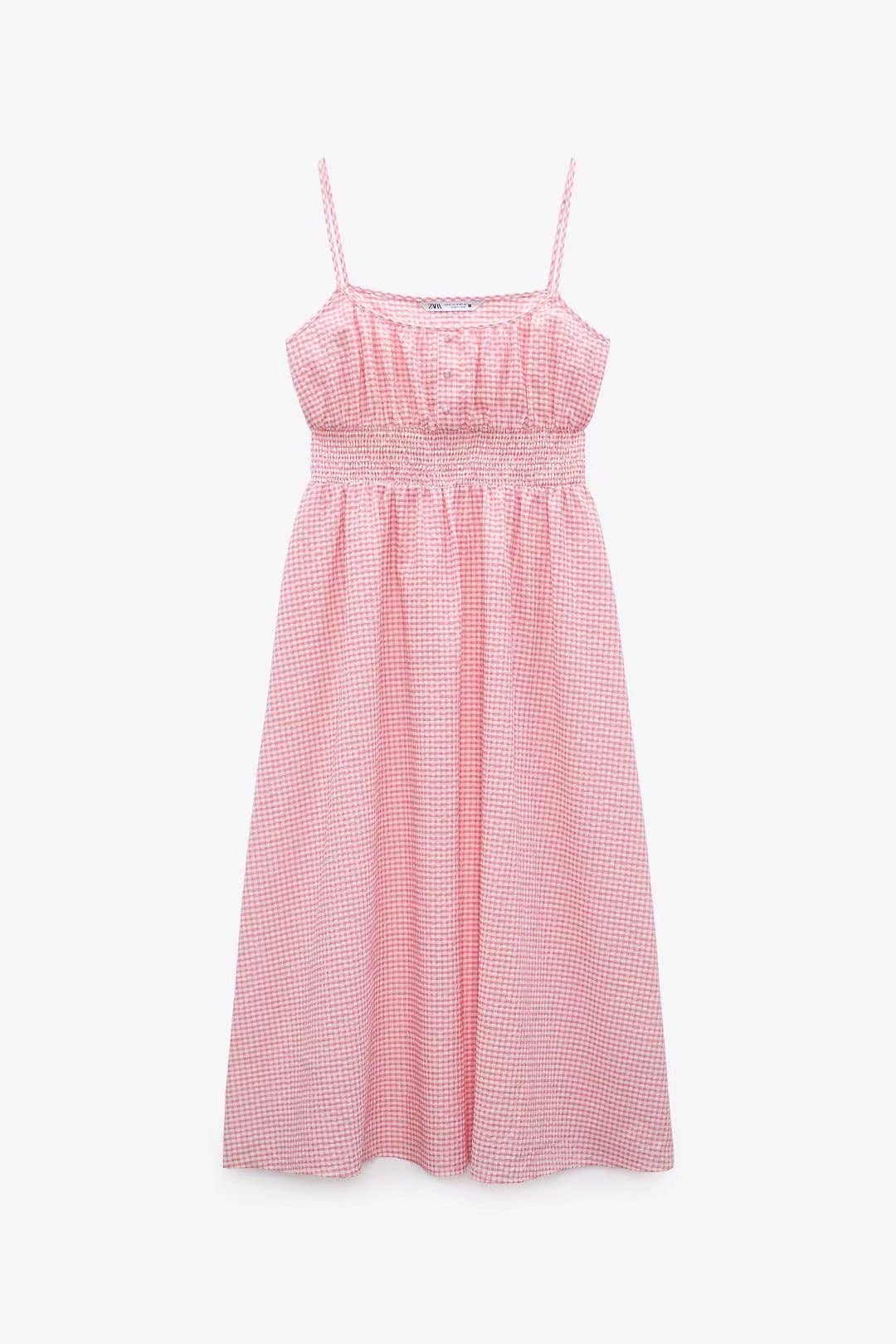 Rosa Abito Anika in vendita all'ingrosso su Faire0