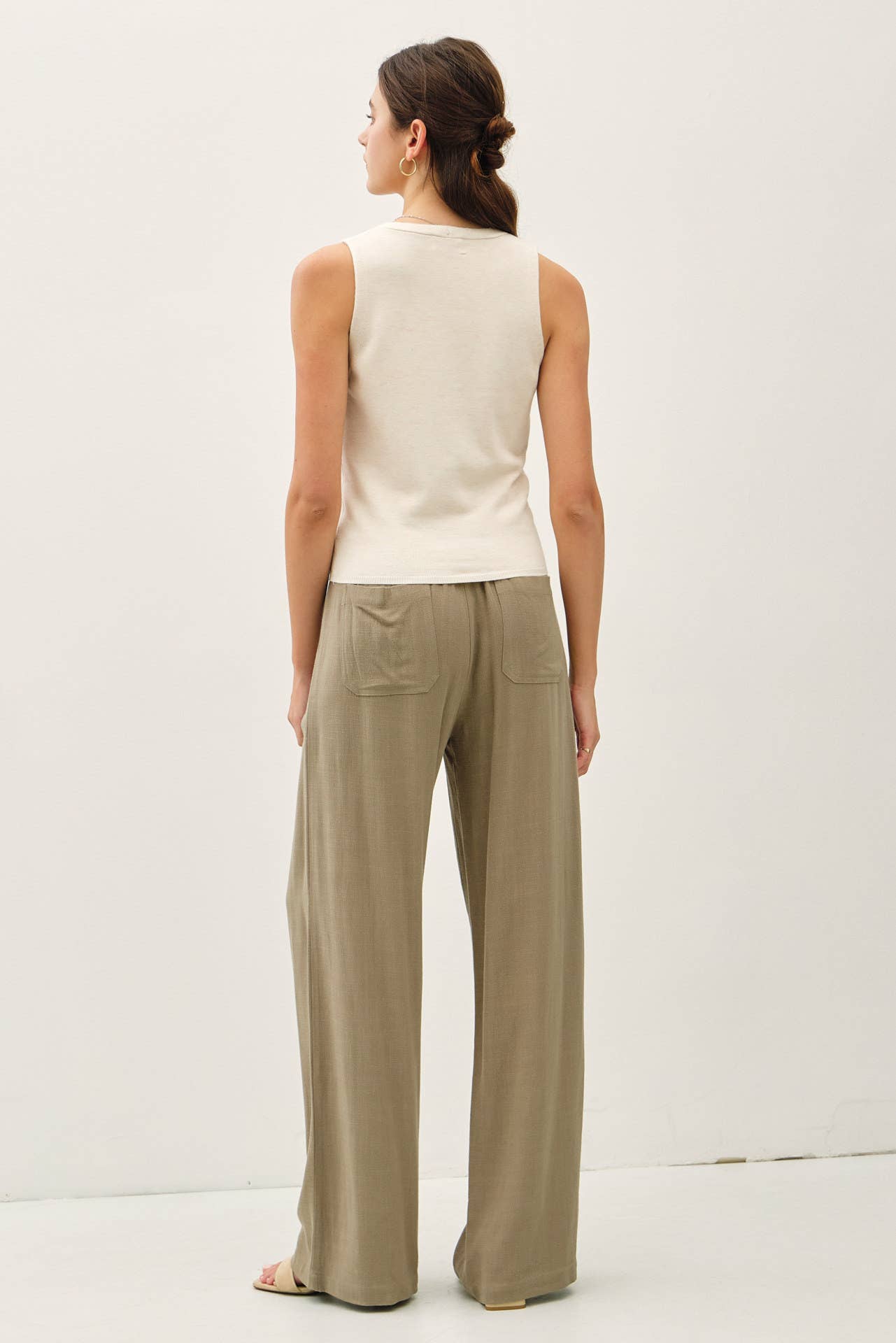 Be Cool - Wholesale Tank Top - Women's - MINIMAL V-NECK SWEATER TANK  12