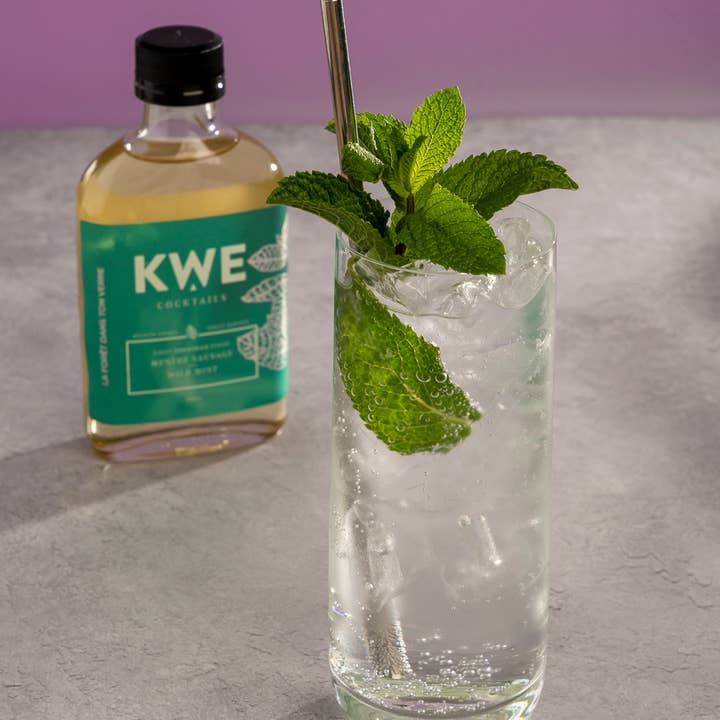 Kwe cocktails - Wholesale Cocktail Mix/Syrup - Wild mint syrup1