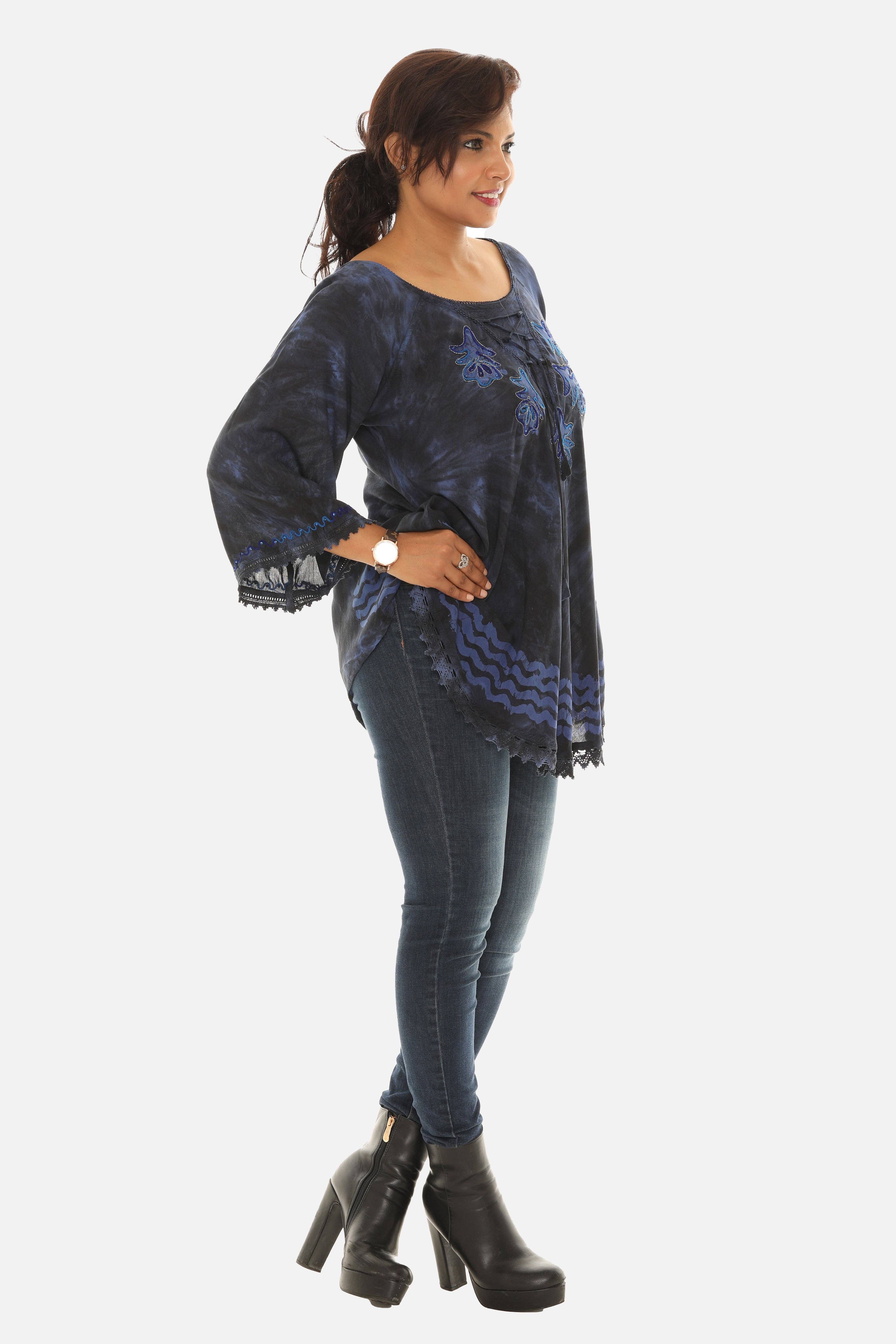 Shoreline Wear. INC – wholesale Tunic – Women’s – Women's Tie Dye Rayon Tunic3