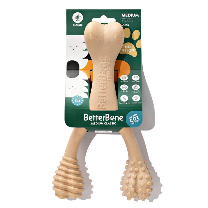 Naomi's Happy Place Shop - Wholesale Pet Chew Toy - Dog - BetterBone MEDIUM Durability CHEW TOY: Perfect Chew for Everyday Chewers | Natural Ingredients, Eco-Friendly, Non-Toxic5