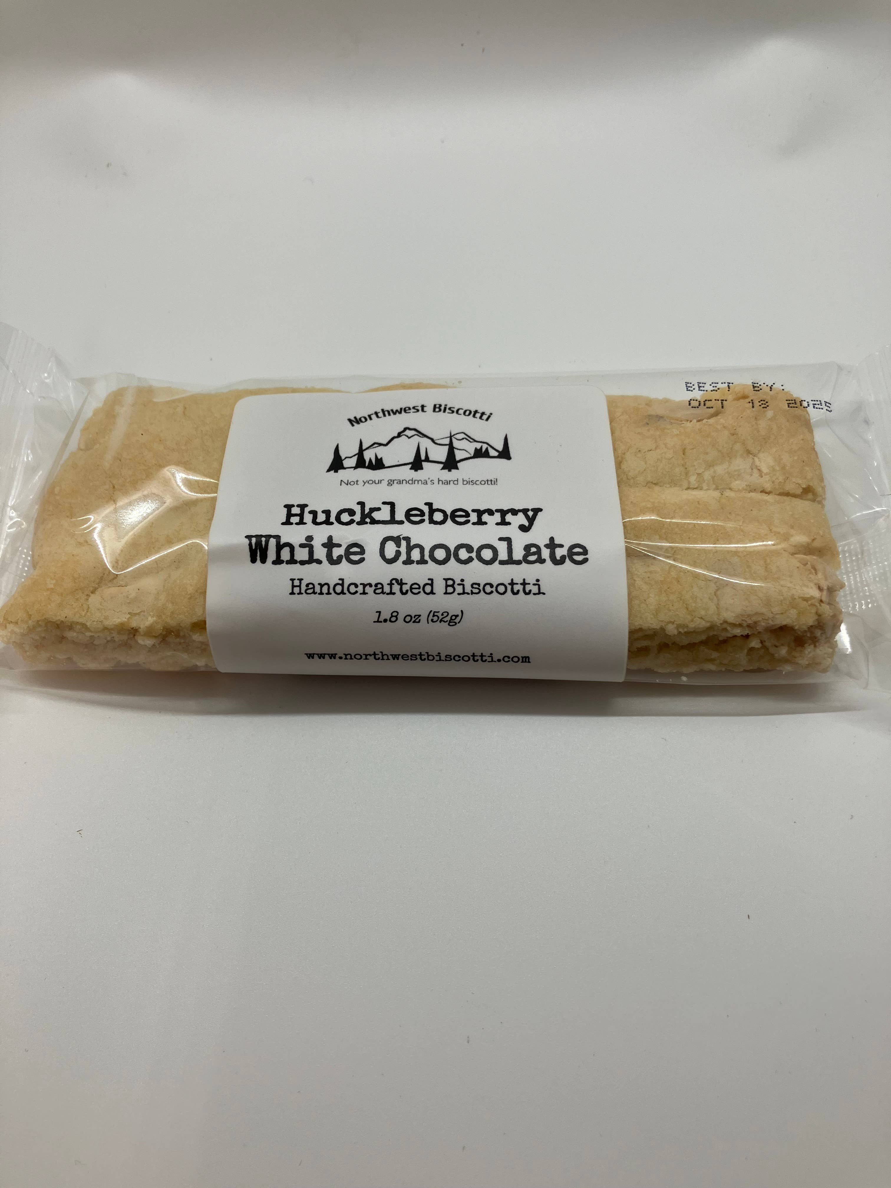 Northwest Biscotti, LLC – wholesale Biscuit – Huckleberry White Chocolate Biscotti