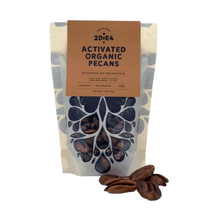 Aktivierte Bio-Pekannüsse für den Großhandel von 2DiE4 Live Foods