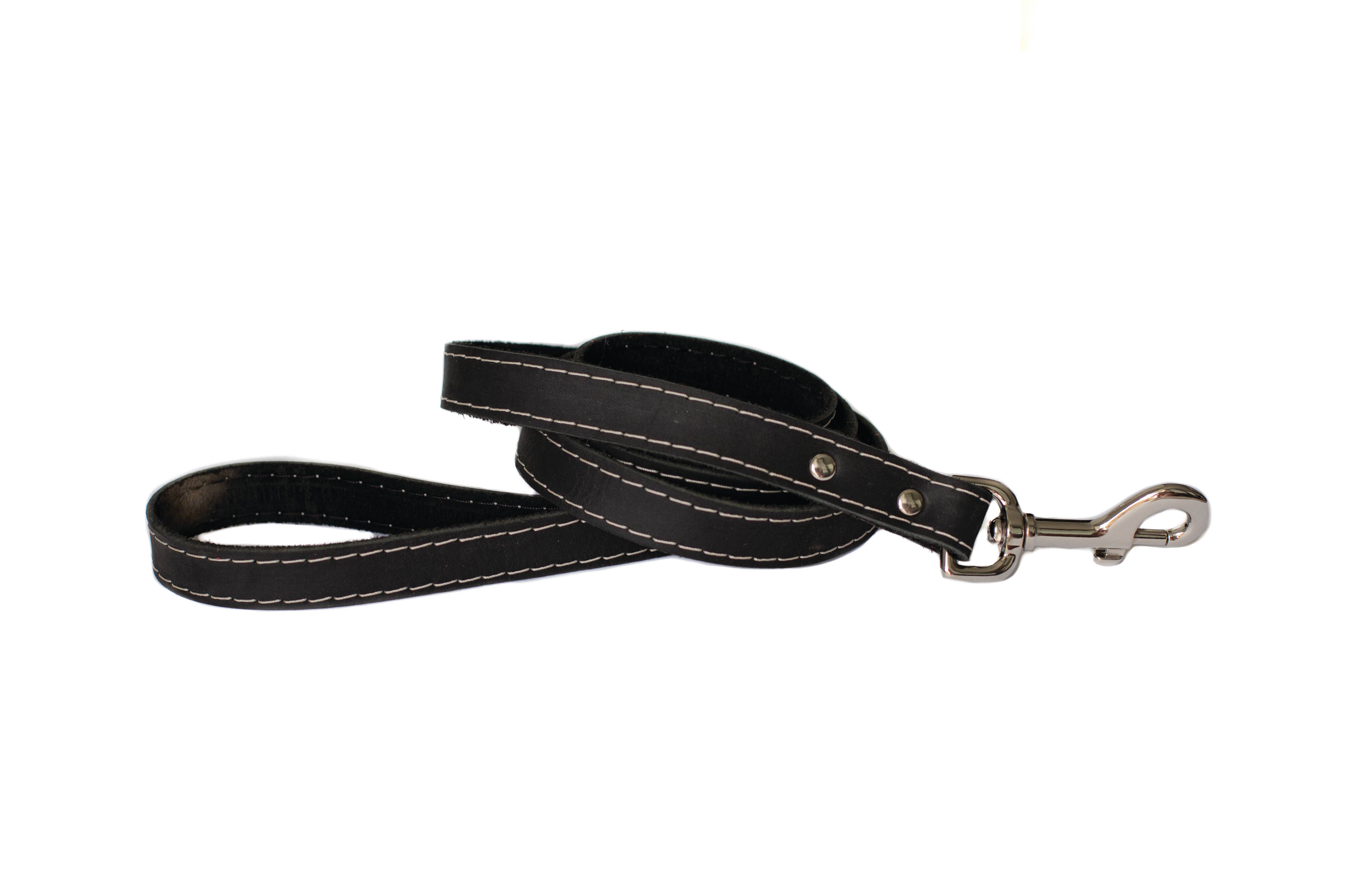 Euro-Dog Collars and Leads - Vendita all'ingrosso Guinzaglio - Cani - Guinzaglio per Cani in Pelle Pro Caccia Stile Tradizionale con Moschettone in Acciaio5