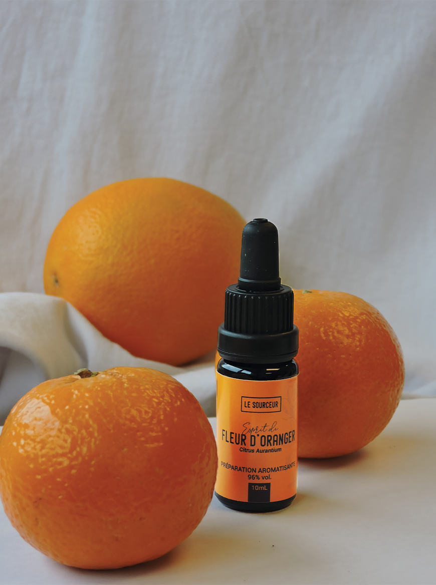 Le Sourceur – Großhandel Duftöl – Spirit of Orange Blossom – Orangenblüten-Alkoholat1