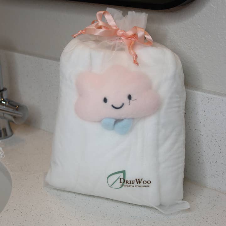 DrifWoo - Wholesale Bath towel - Microfiber Body Wrap Hair Wrap Set with Fluffy Accents Cute 8