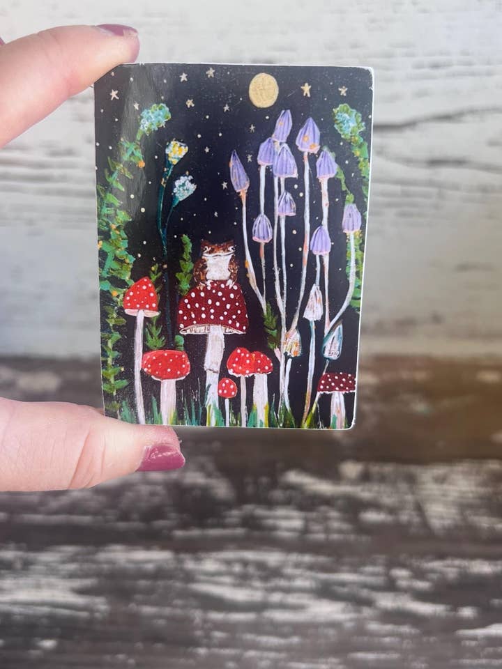 Grod- och svampkonstmagnet: Förtjusande skogsdekor för wholesale av Sunshine Girl Designs