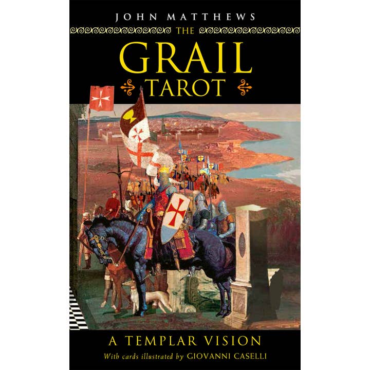 REDFeather - Vente Livre – adulte - Le Tarot du Graal : une vision templière - Livre pour adultes