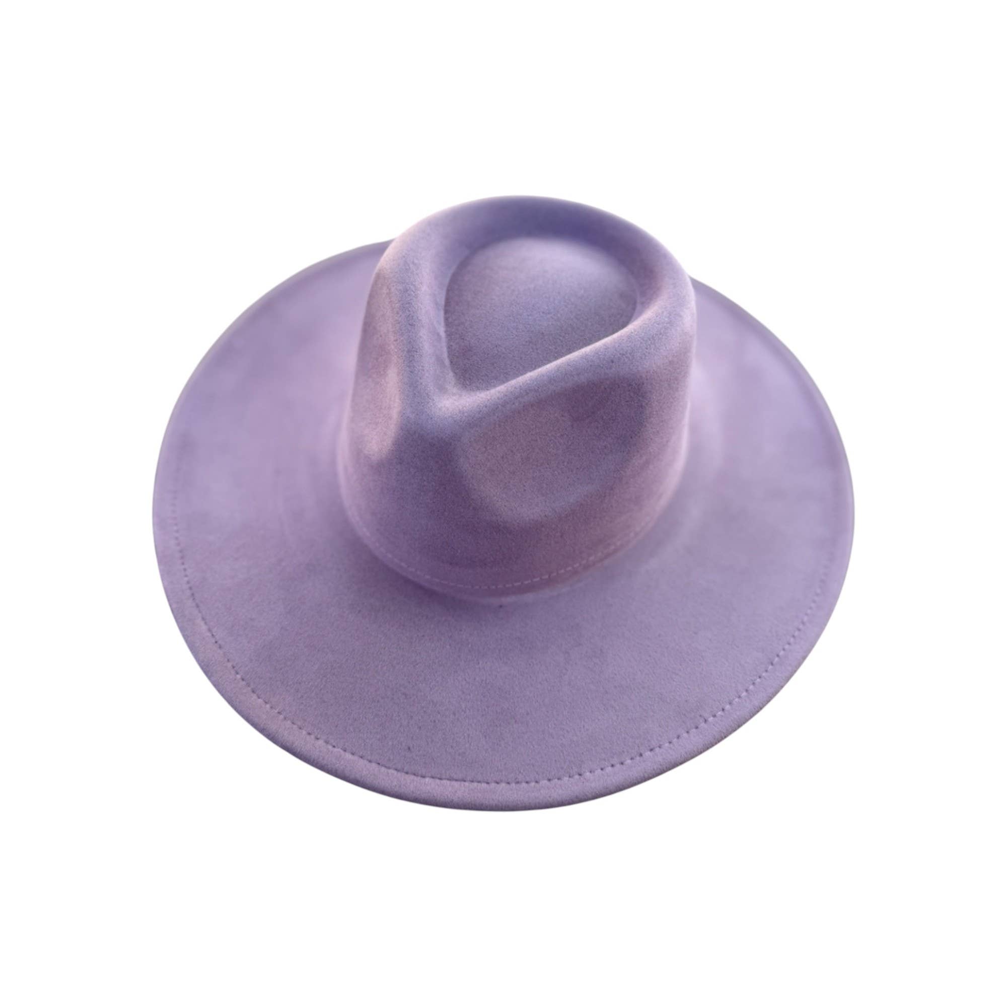 Portia Hat – Engroshandel Bucket hat - Dame – Vegansk Ruskind Bredskygget Rancher Hat6