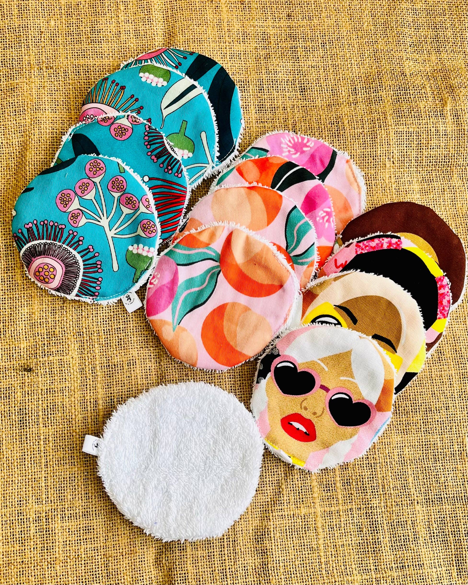 Kourage & co – wholesale Ansikts- och kroppsservetter – Ansiktsservetter i tyg – återanvändbara och handgjorda6