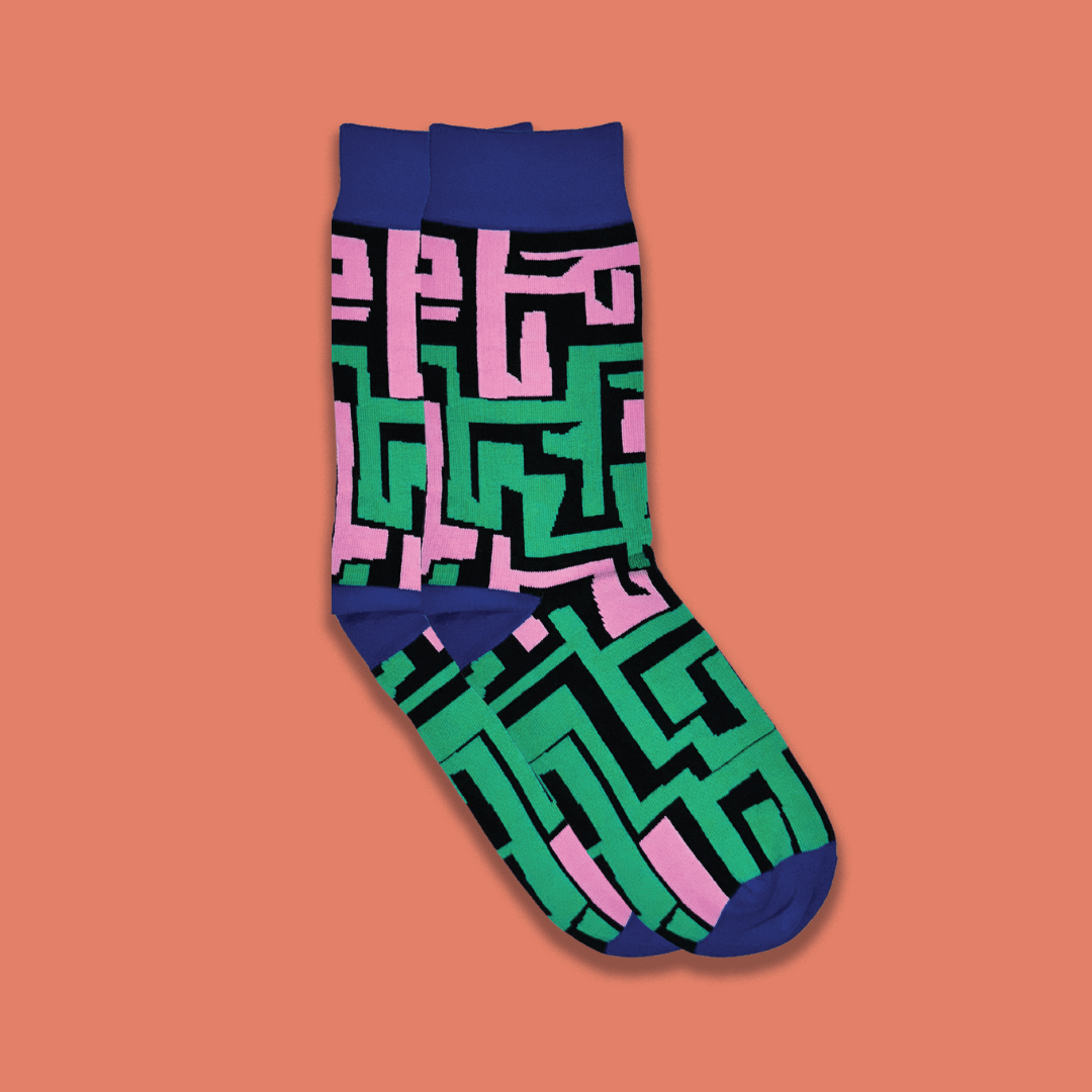 Bookishly (No US Import Fees) - Wholesale Socks - Unisex - Afropop Socks - Street Life2