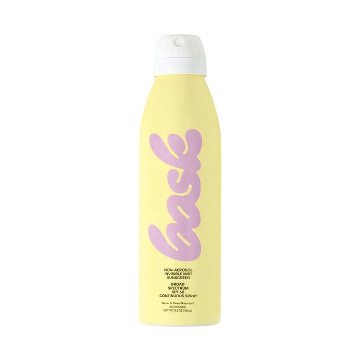 Bask SPF 50 Non-Aerosol Spray Sunscreen for wholesale by Bask Sunscreen