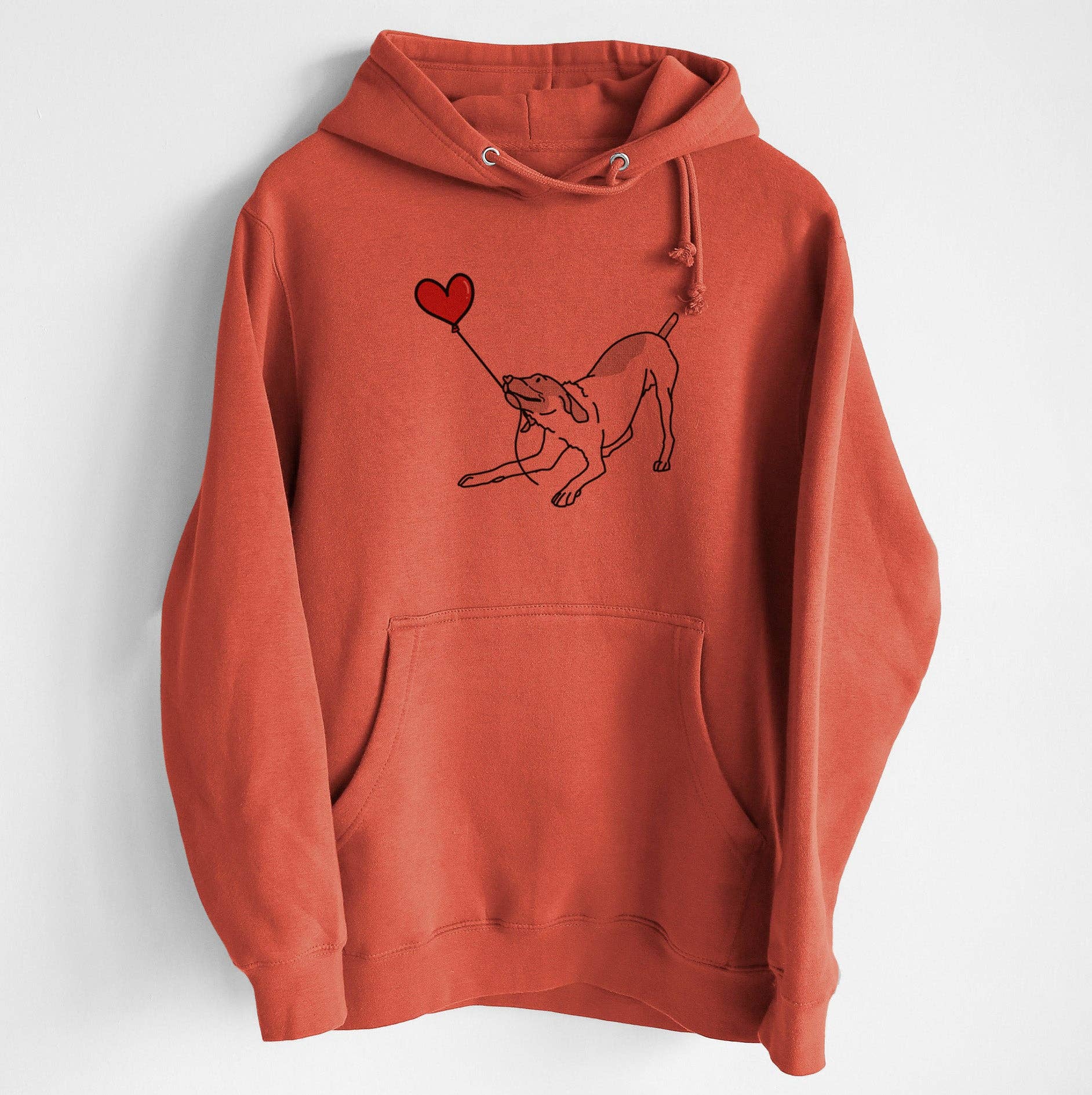 Inkopious - Vente Sweat à capuche – unisexe - Sweat à capuche en polaire épaisse German Shorthaired Pointer Heart String2