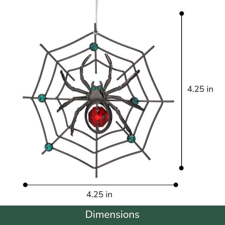 Matashi - Wholesale Ornament - Matashi Lucky Black Spider Holiday Tree Decoration1